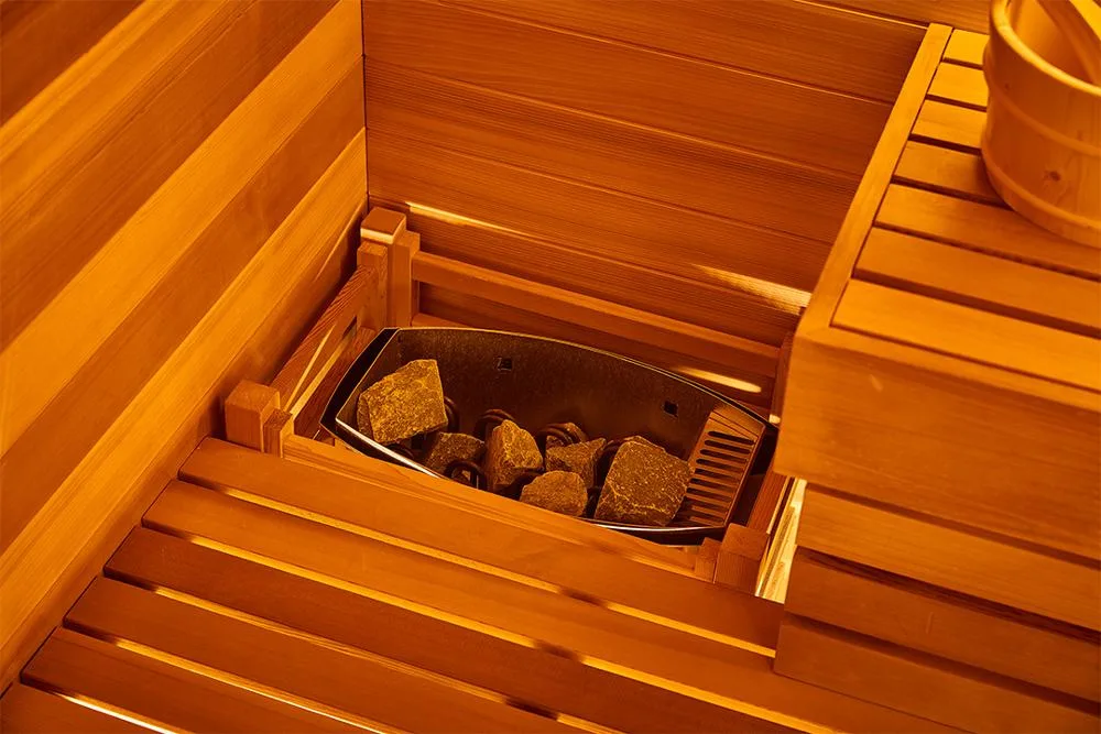 New Designed Latest Fir 2 Person Sauna Room for Sale