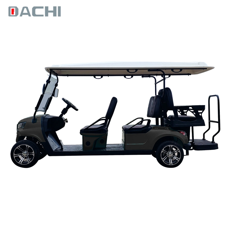 Wholesaler 4+2 Seats Customized Forge G4+2 Electric Golf Cart Golf Buggy