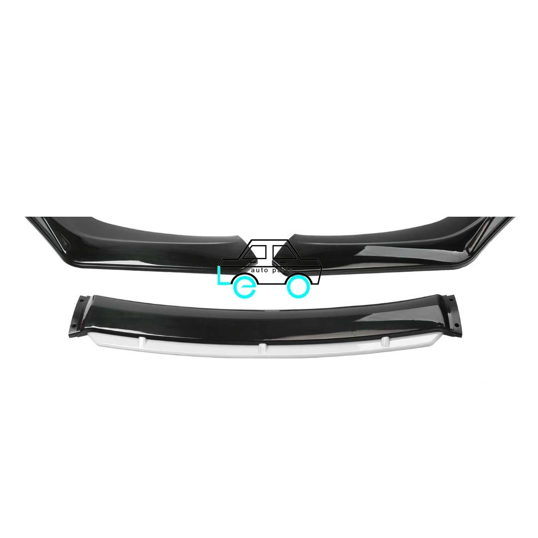 Leo Car Accessories Blue Yellow White Green Front Bumper Splitter Front Lip for Universal Cars