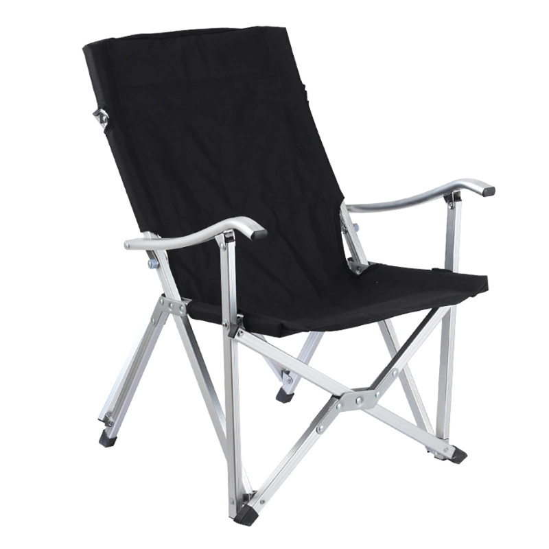 Oxford dossier en tissu inclinable extérieur pliable en alliage d'aluminium loisirs de plage Chaise de camping