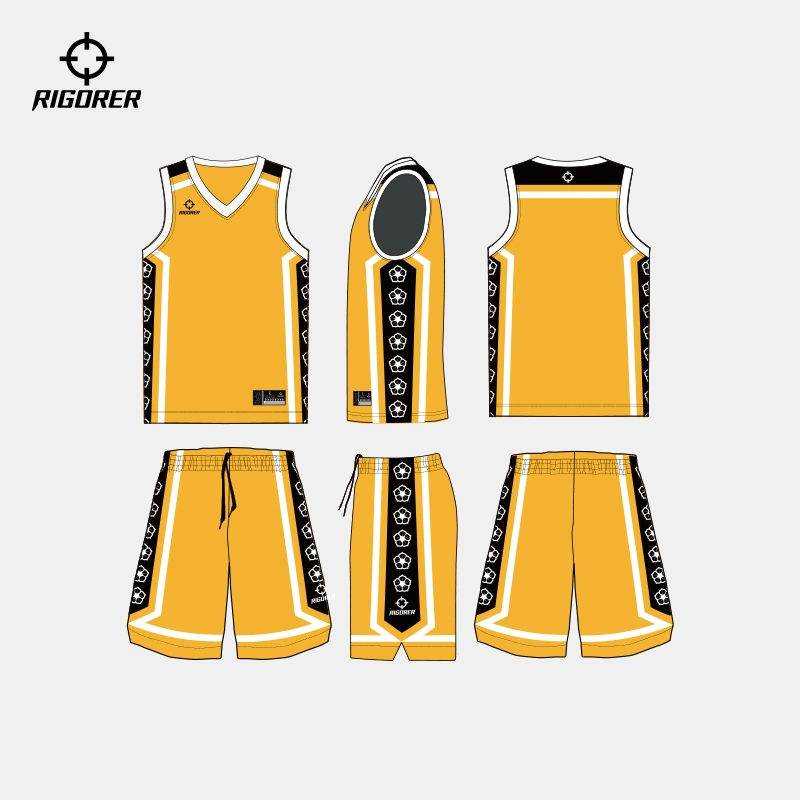 SGS Rigorer Basketball Sumblimation Trikots Polyester Digitaldruck Polyester Herbst Mode