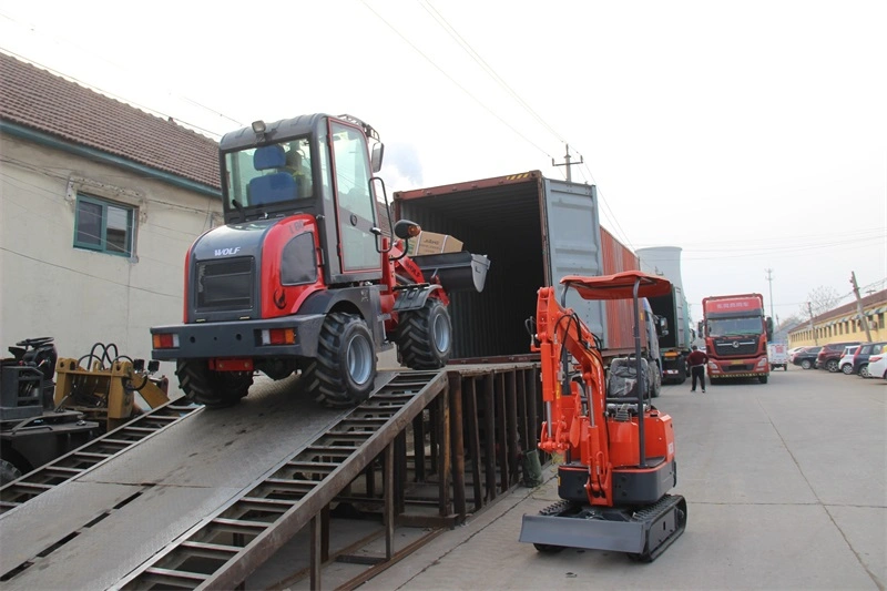 New Model Powerful Zl08 with Pallet Fork Loader