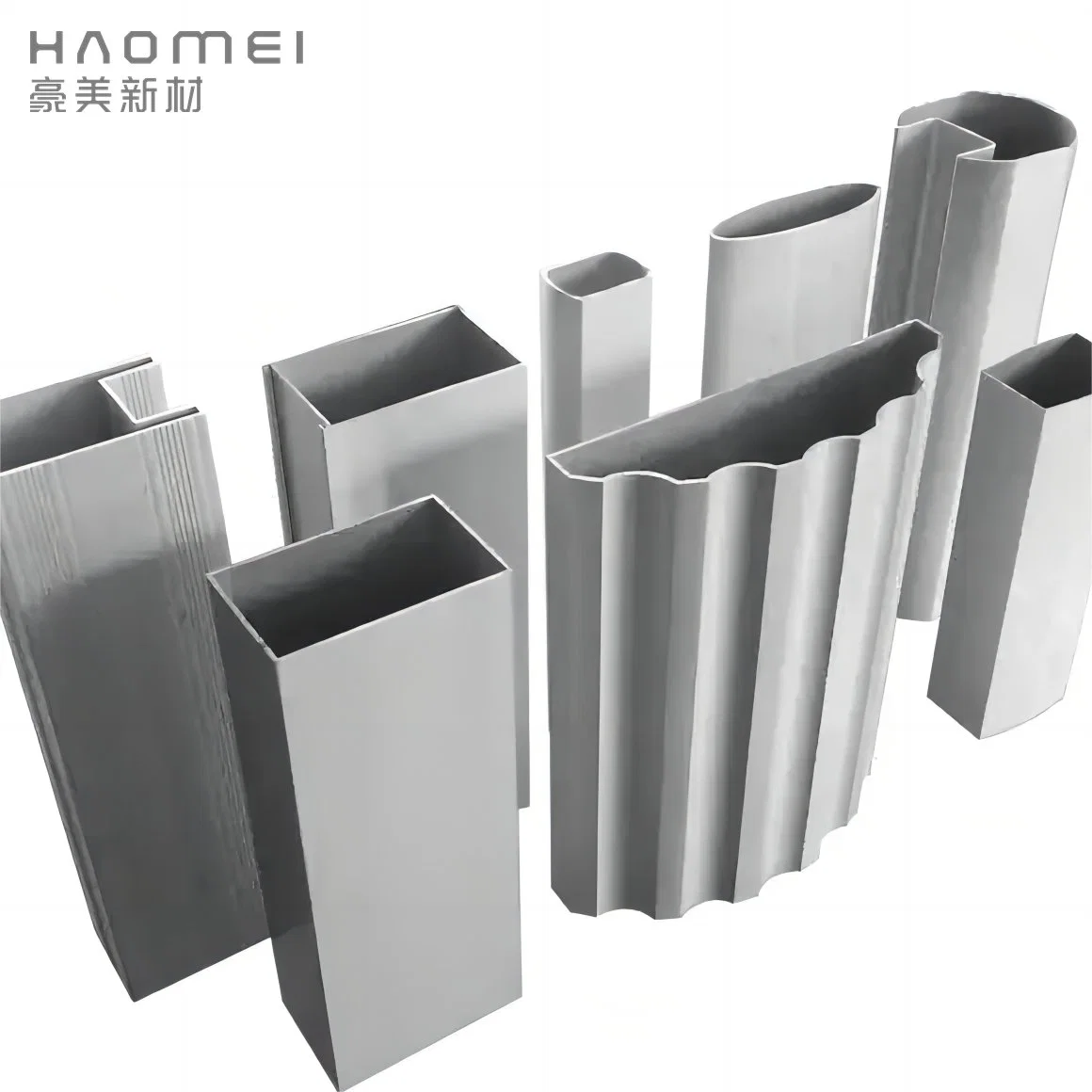 Standard Precision Powder Coated Extrusion Profile Anodizing Aluminium Section