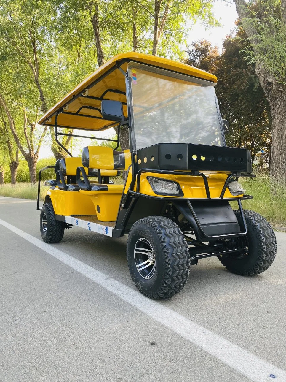 4 Passengers Electric Cart Golf Buggy for Airport Use