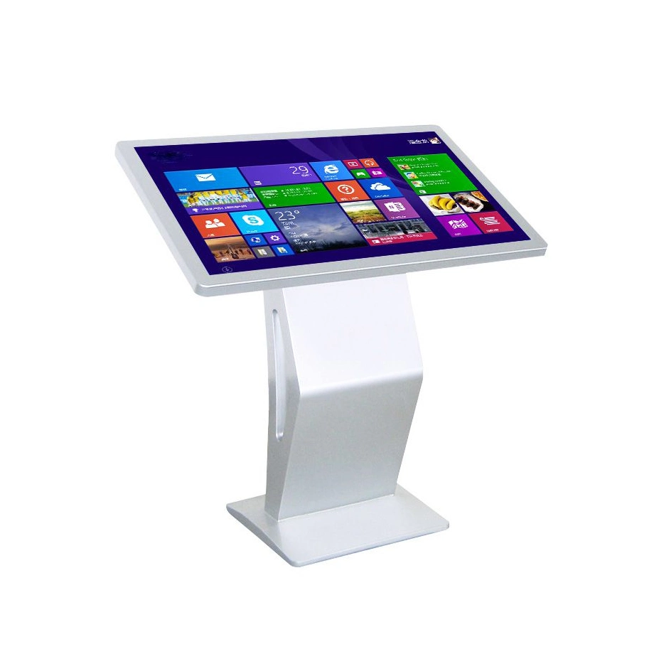 Aiyos 49'' K/S Free Standing Self Service Information Kiosk Digital Signage Touch Screen Table Kiosk