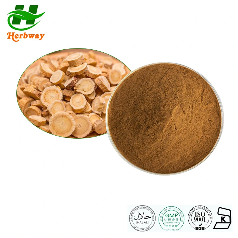 Herbway Kosher Halal FSSC HACCP Certified Astragalus Root Powder 1%-5% Astragaleside Wurzelextrakt