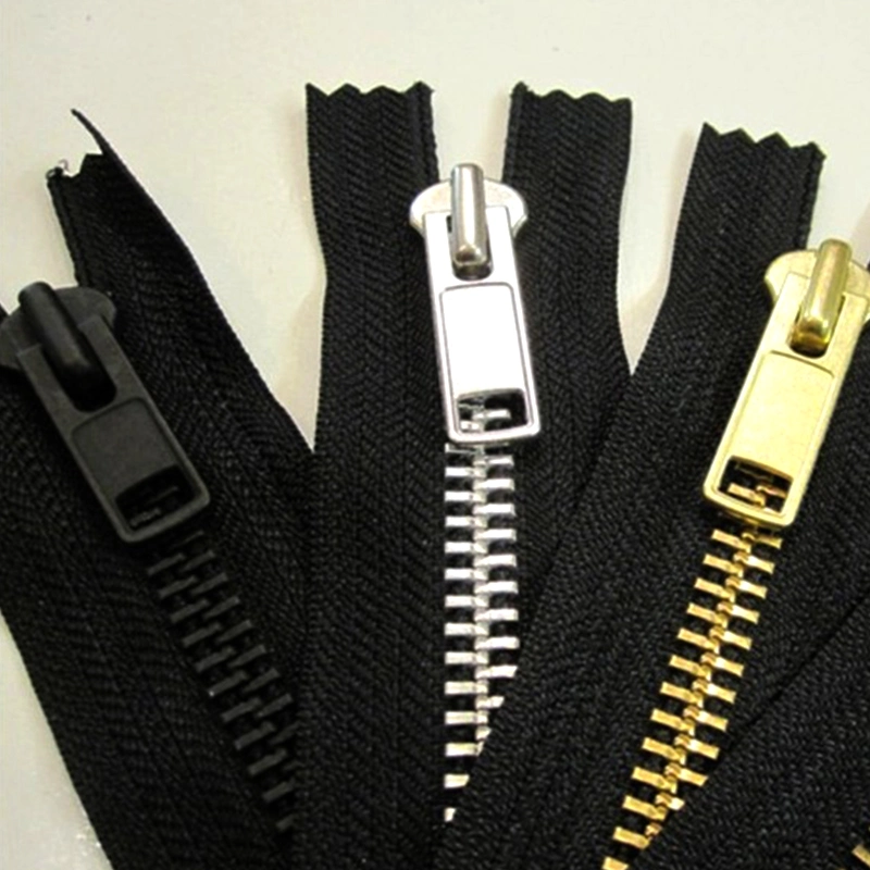 High quality/High cost performance  Brass Suit Garment Zipper for Bag