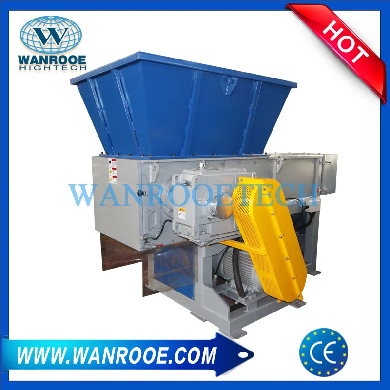 E-Waste Metal Drum IBC Container Plastic Pallets Drum Waste Tire Wood Chipper Computer Printer Laptop Waste Paper Carton Msw Shredder