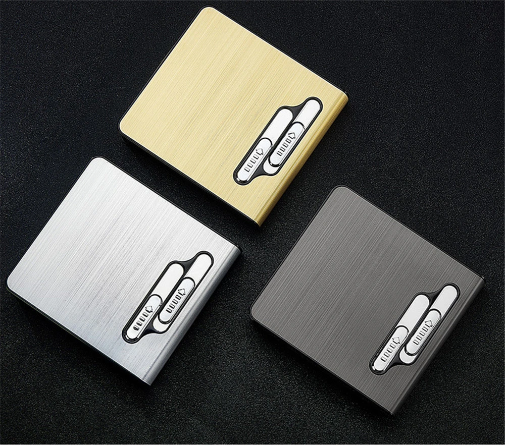 Automatic Cigarette Case Dispenser Automatic Ejection Box with Lighter