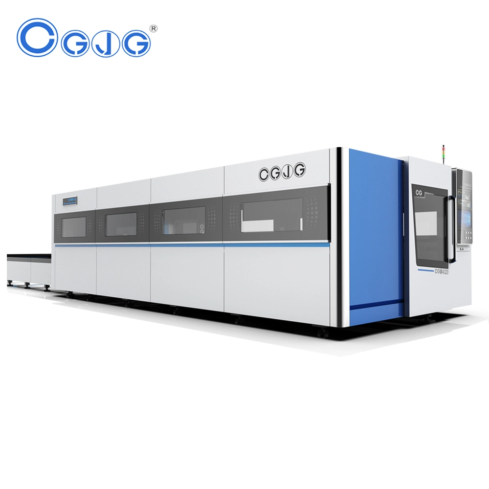 Industry 1000W Protective Cover Metal Plate Pipe CNC Fiber Laser Cutting Machine