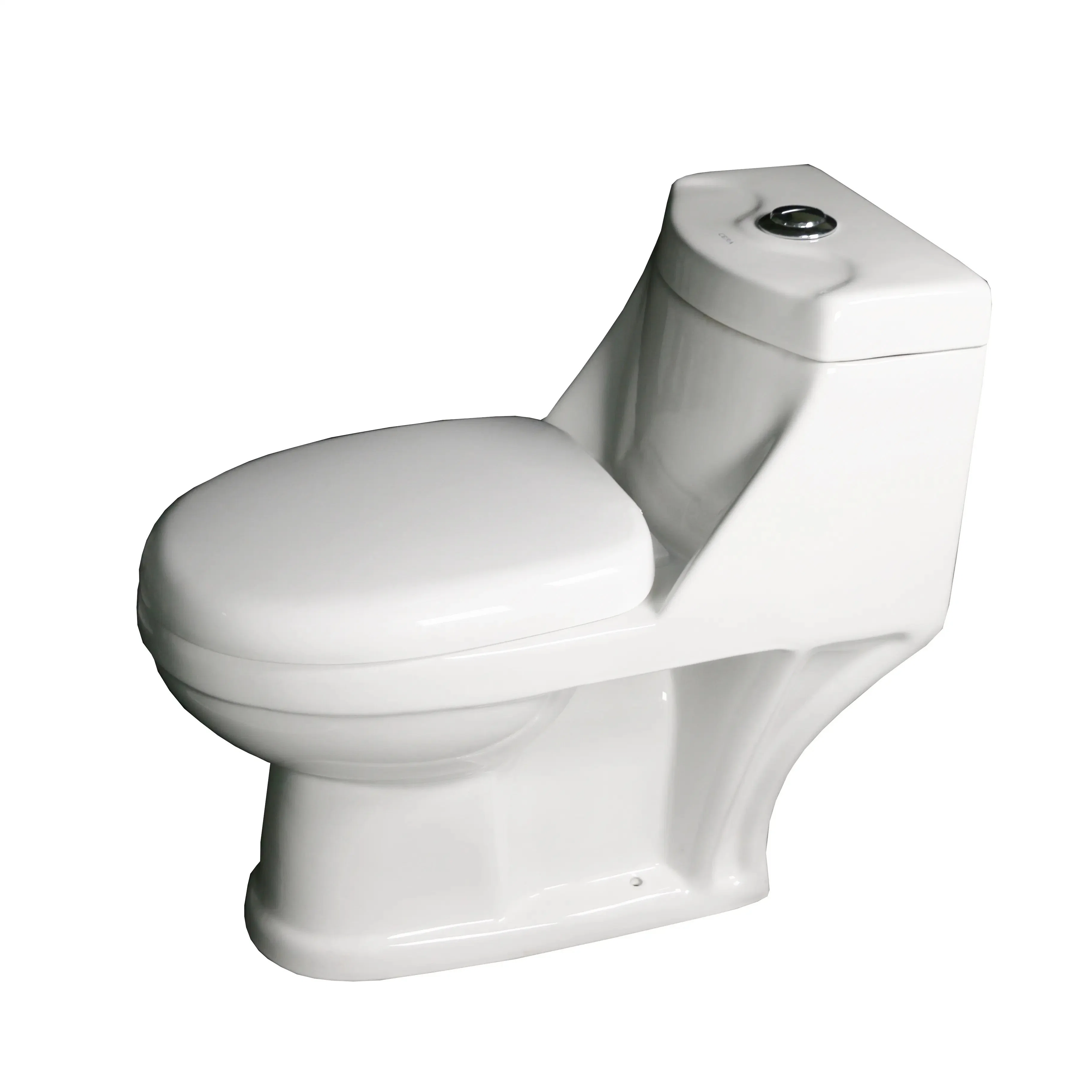 Moyen-Orient sanitaire Ware lavage P-Trap une pièce céramique Toilettes