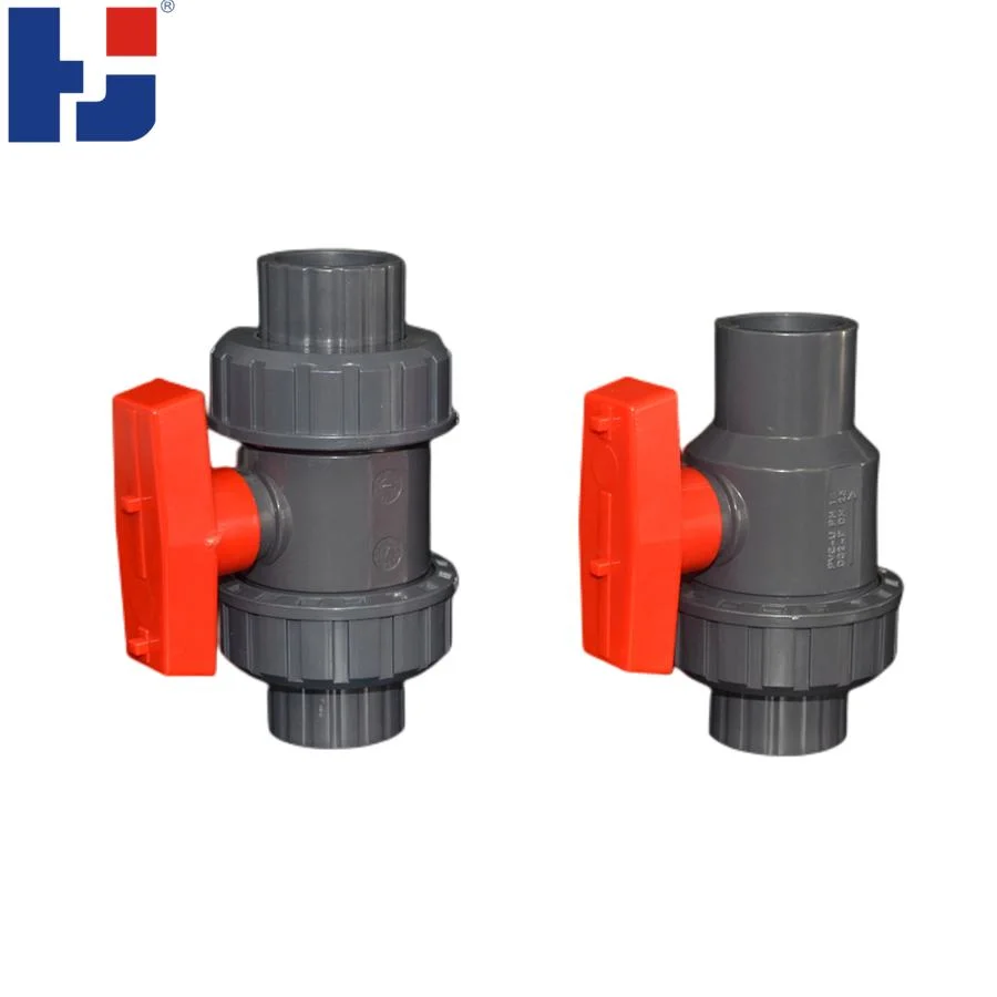 China Supplier High quality/High cost performance  Original Factory Export Plastic 1/2" to 4" UPVC Single Union Ball Valve