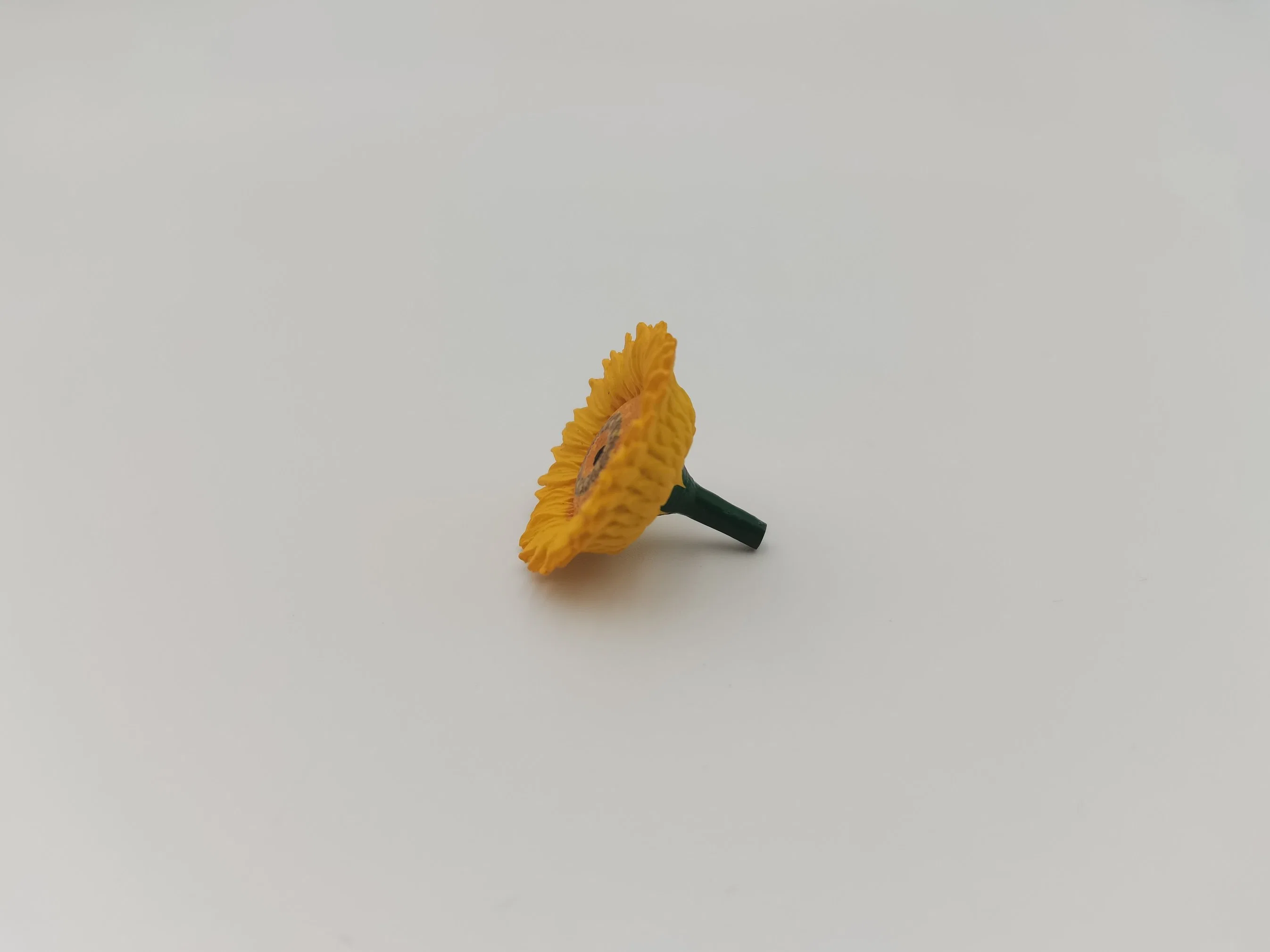 Yellow Sunflower PVC Mini Decorate Flower Figure Toys