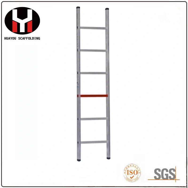 Andamios de aluminio para la venta en posición vertical del sistema de andamios de aluminio para la construcción de escaleras móviles