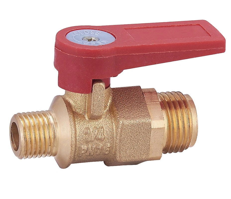 Top Sale Full Bore Brass Ball Valve Price with Plastic Handle (IC-1060)