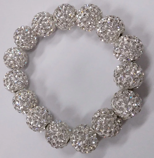 Très belle Crystal Bracelet Shamballa perles en vrac pour les femmes