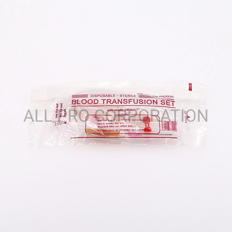 Sterile Medical Use Disposable Blood Transfusion Set with Filter Eo Sterile