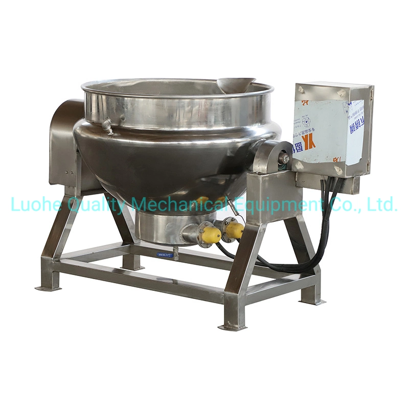 100L -500 L Liter Steam Jacketed Cooking Kettle Industrial Cooking Boiler for Cooking Jam