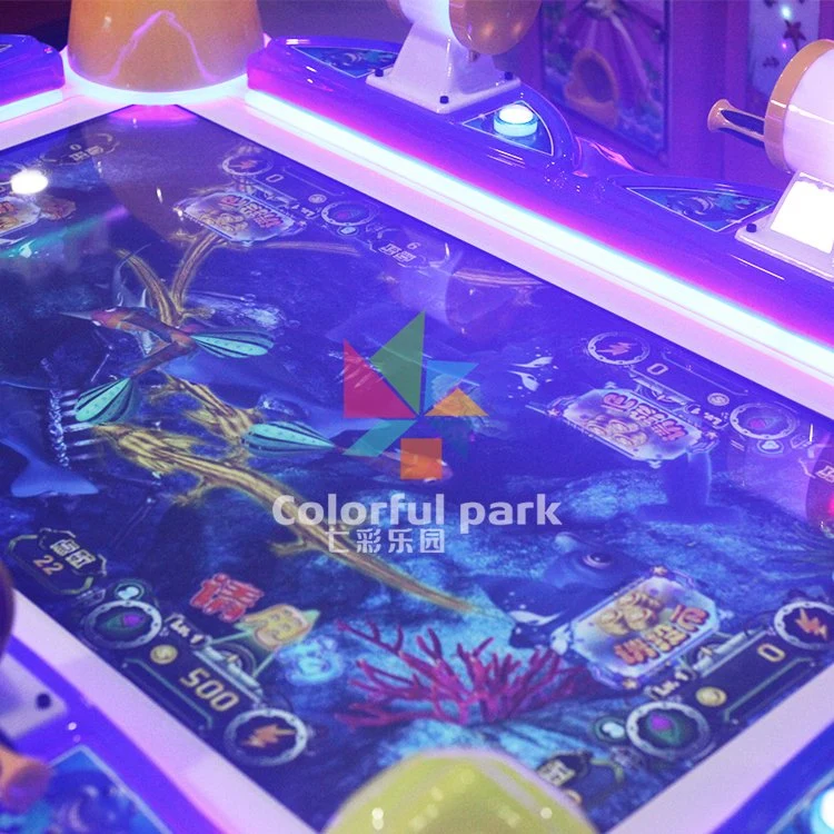 Colorido Parque de equipos de diversiones Ir Pesca máquina de juego