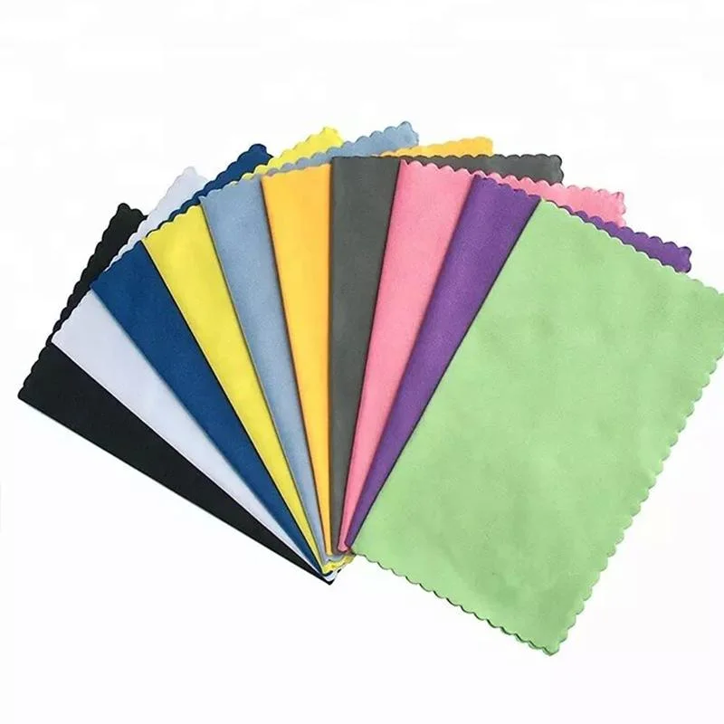 Car Cleaning Microfiber Cloth Custom Print Promotional 3D Glasses Cleaning Cloth Microfiber