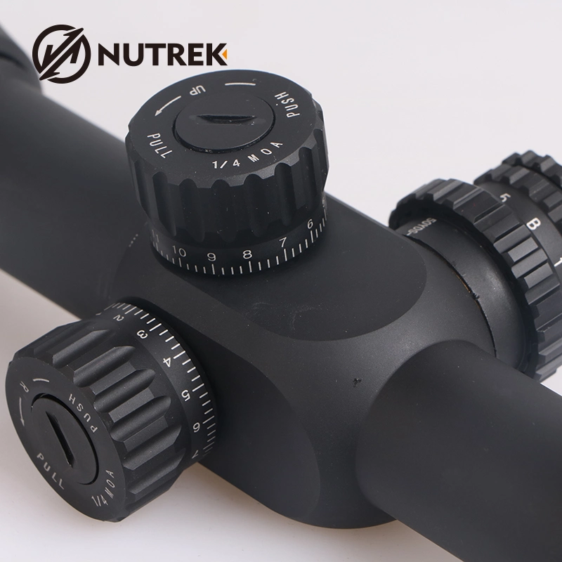 Nutrek Optics Tactical Riflescope 5-25X56 Long Range Hunting Shooting Sniper Scope