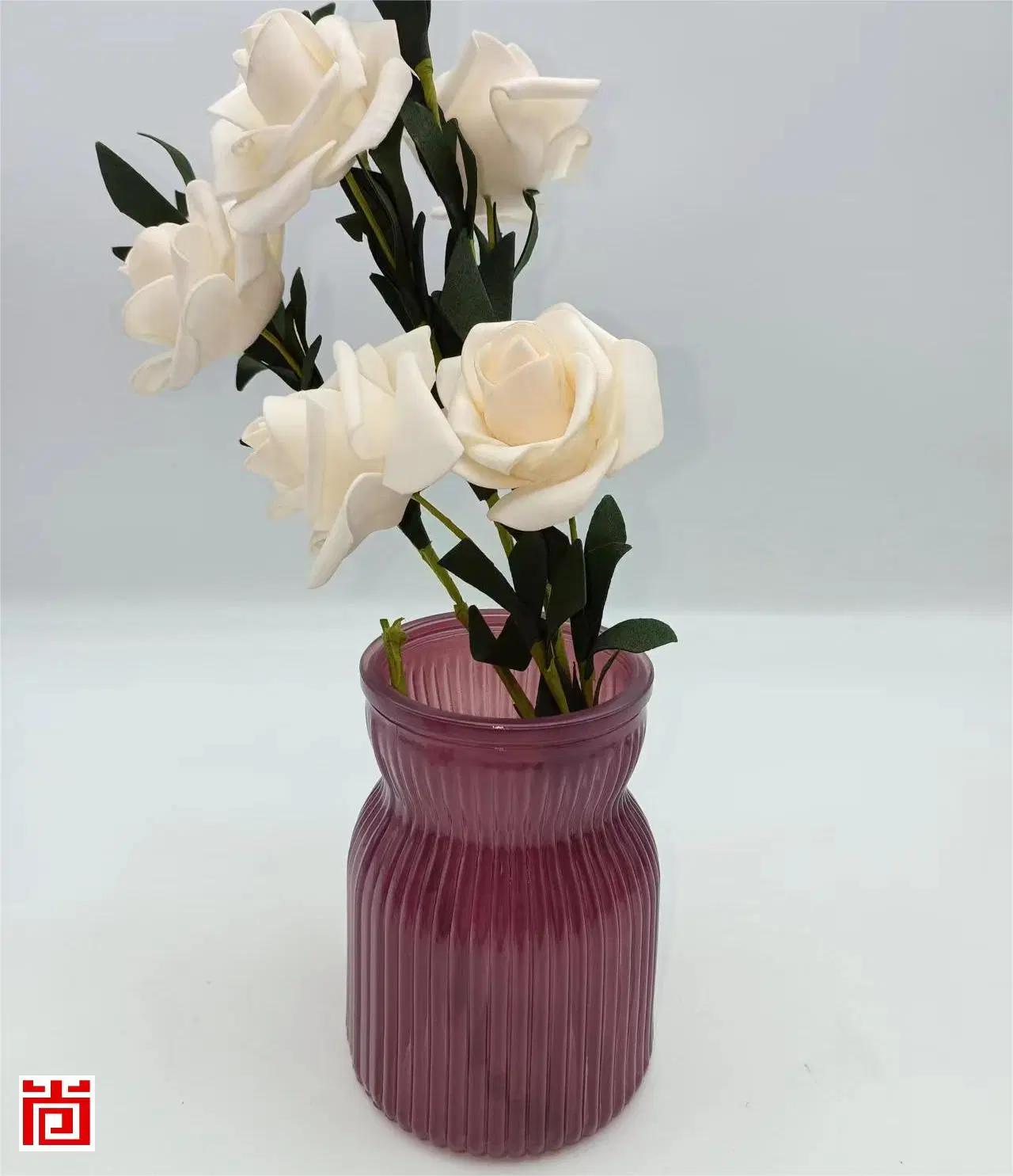 Marvellous European Style Glass Flower Vase for Home Decor