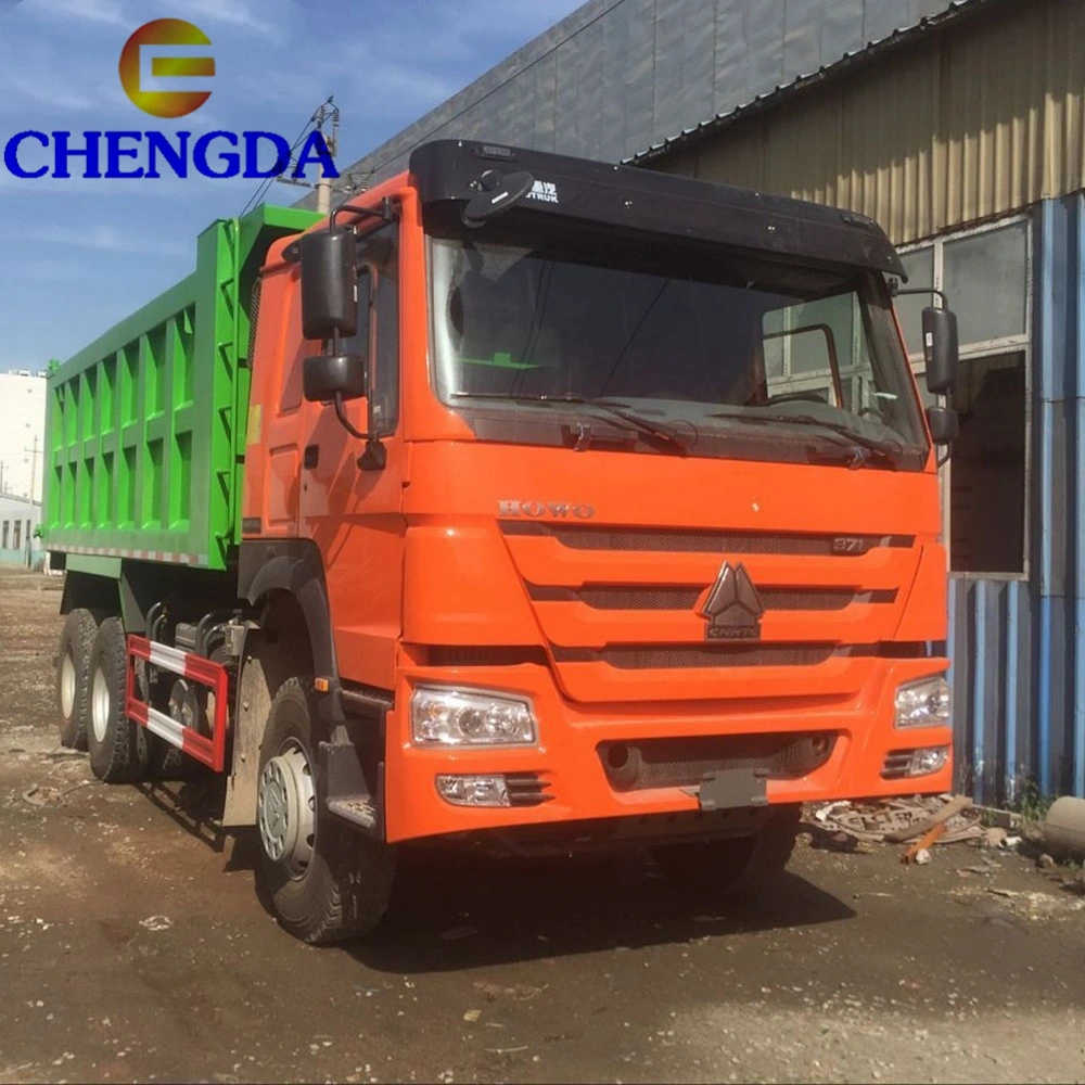 Rear Tipping Dump Truck HOWO Lorry Tipper Truck