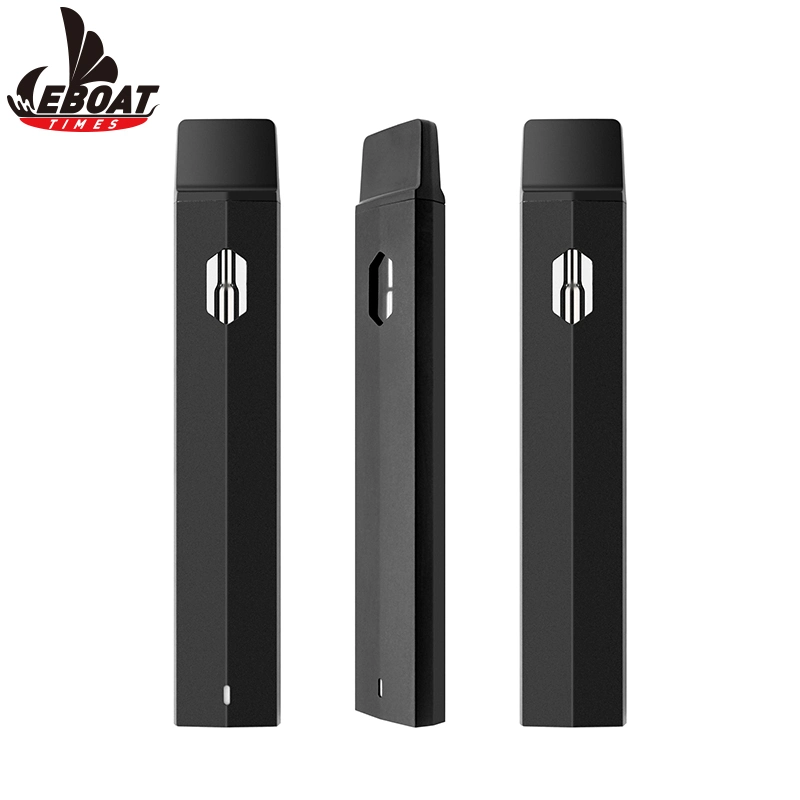 Vente en gros Vape Pod 1ml mét. Plate E cigarette épaisse Huile E CIG jetable avec fenêtre