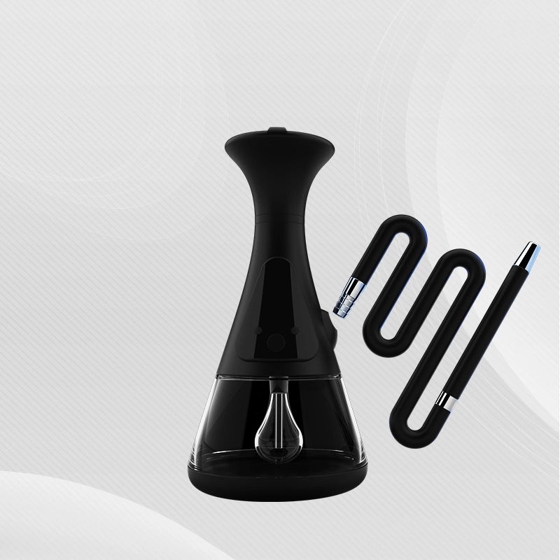 Good Quality Ooka Shisha Black Narguile Shisha Smoking Set Electronic Hookah Tips