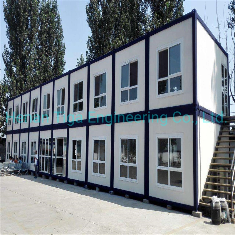 Portable Steel Structure Prefabricated Container Office Building for Students Apartment Housing