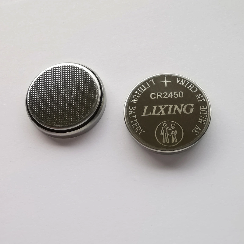 Lithium Battery 3.0V Cr2450 600mAh Button Battery for electronic Shelf Label with Perfect Low Temperature Performance Made by Lisun Battery Maufacturer in China