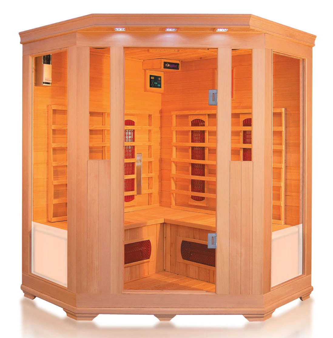 Far Infrared Sauna Low Efm Full Spectrum Therapy Factory Price Best Quality Room Cabin Sauna