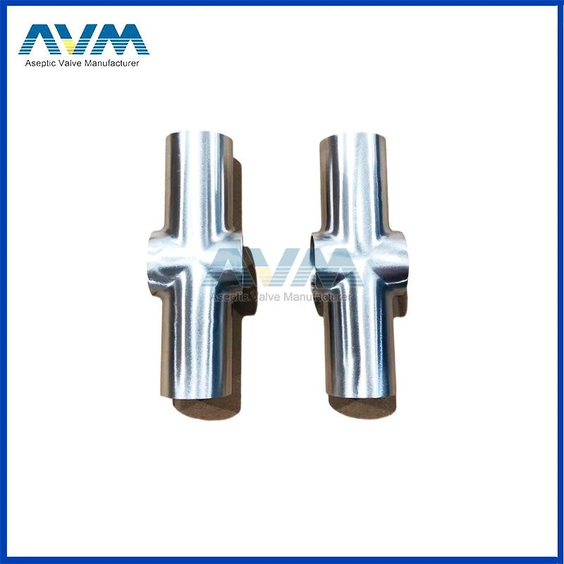 Sanitary Stainless Steel Short-Type Clamped Cross
