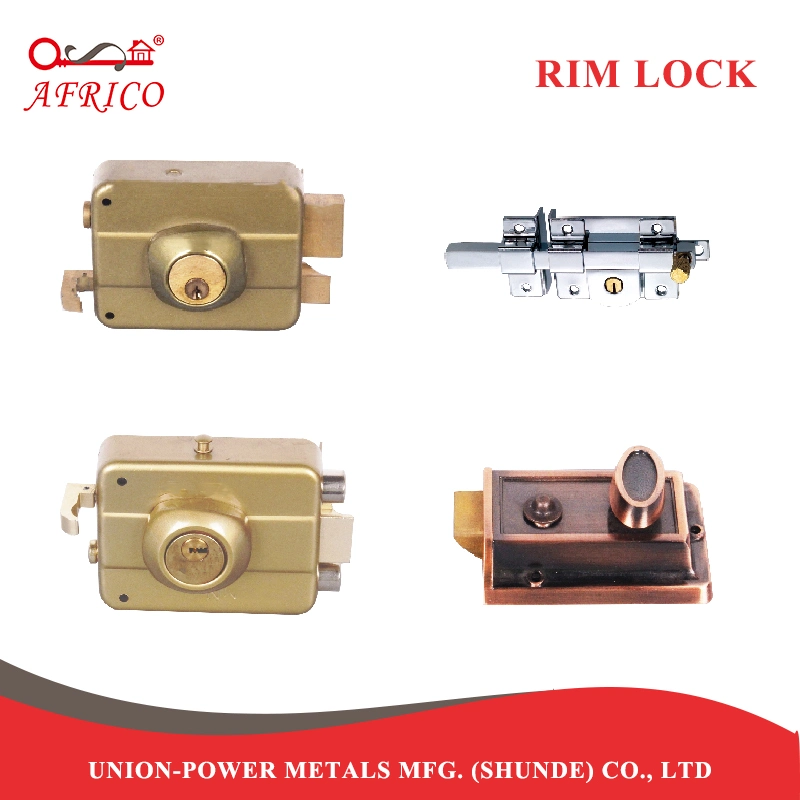 Night Latch Lock Deadbolt Lock Daf Rim Lock with Brass Cylinder for Door