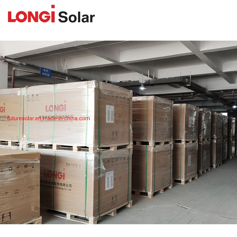 Tramo 1 Longi Solar mejor precio por vatio de paneles solares celdas solares de 380 W 375W 370W 365W 360W con sistema de energía solar fuera de la red