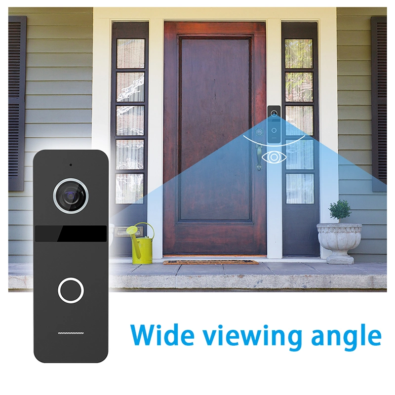 4-Wire HD WiFi Home Security Video Doorphone with 10.1" Touch Screen