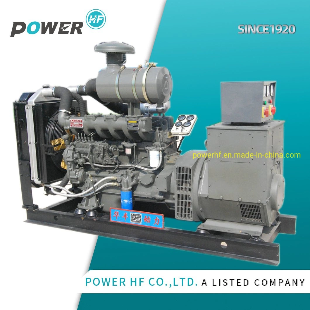 120kw Diesel Generator Set 150kVA Generator R6105izld7 Engine Electric Power Generator 150 kVA Water Cooled 3 Phases Open Frame Diesel Generator