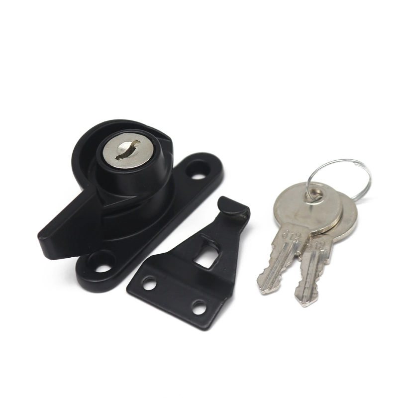 Factory Safety Zinc Alloy Window Latch Crescent Lock with Key