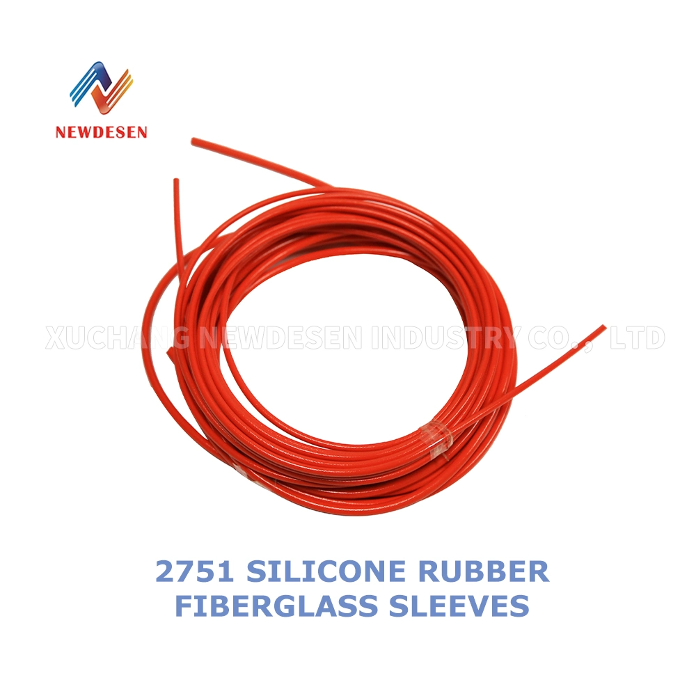 2751 Silicone Rubber Fiberglass Sleeving