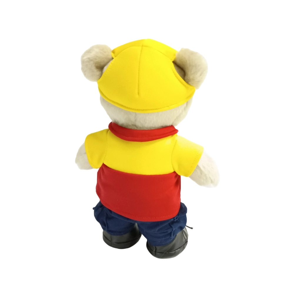 DHL Bear Courier Express Soft Teddy Animal Standing Custom Plush Toy