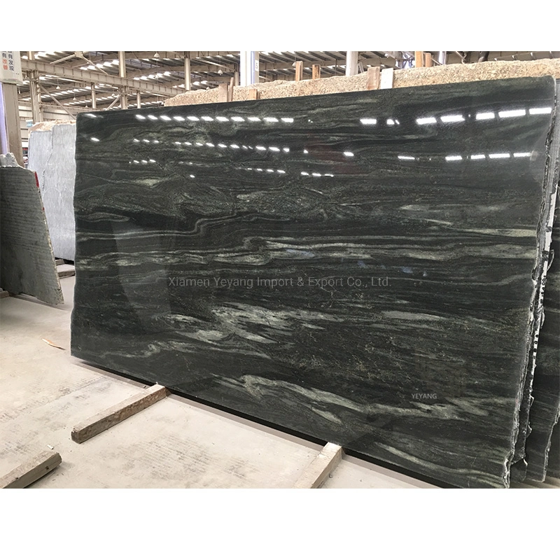 Natural Polishing Galaxy Black Stone Slab Green/Blue/Brown/White/Grey Granite for Paving/Countertop/Tile/Floor/Vanitytop/Island/Table