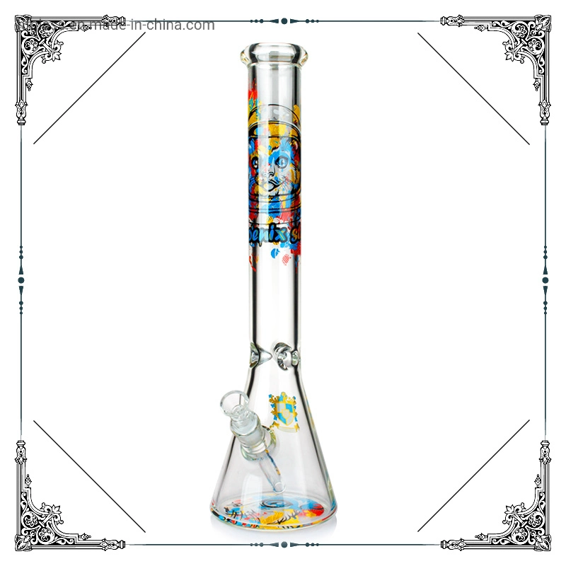 Phoenix Star Hookah Shisha 18 Inches Big Size Space Cat Decals Thickness Glass Smoking Glass Water Pipe Wholesale/Supplier