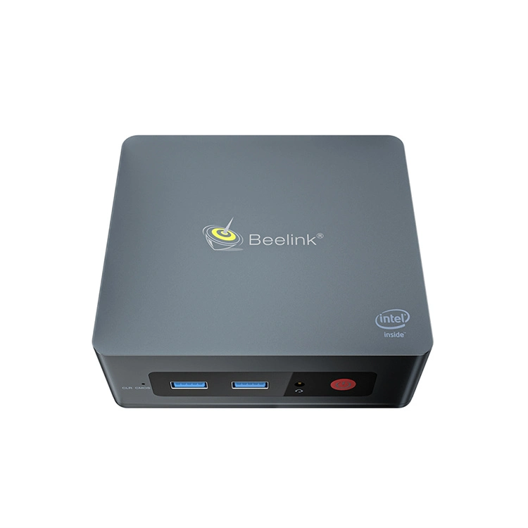 Bee-Link Gk35 Intel J3455 8g 256g Mini PC 64bit Win10 Ubuntu OS portátil de escritorio Equipo industrial para trabajo de oficina Juegos Tableta