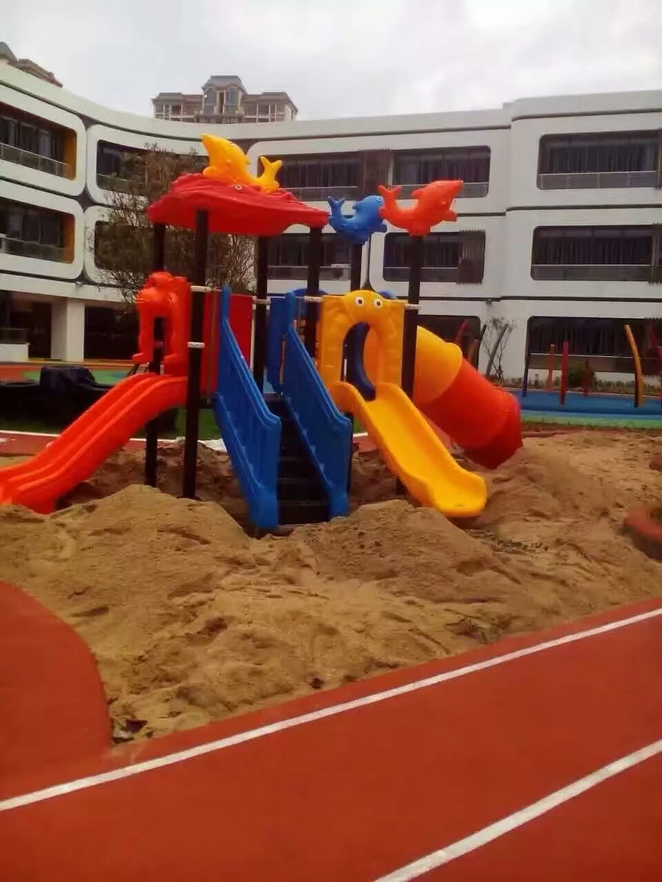 Jardín exterior Equipo de juegos para niños