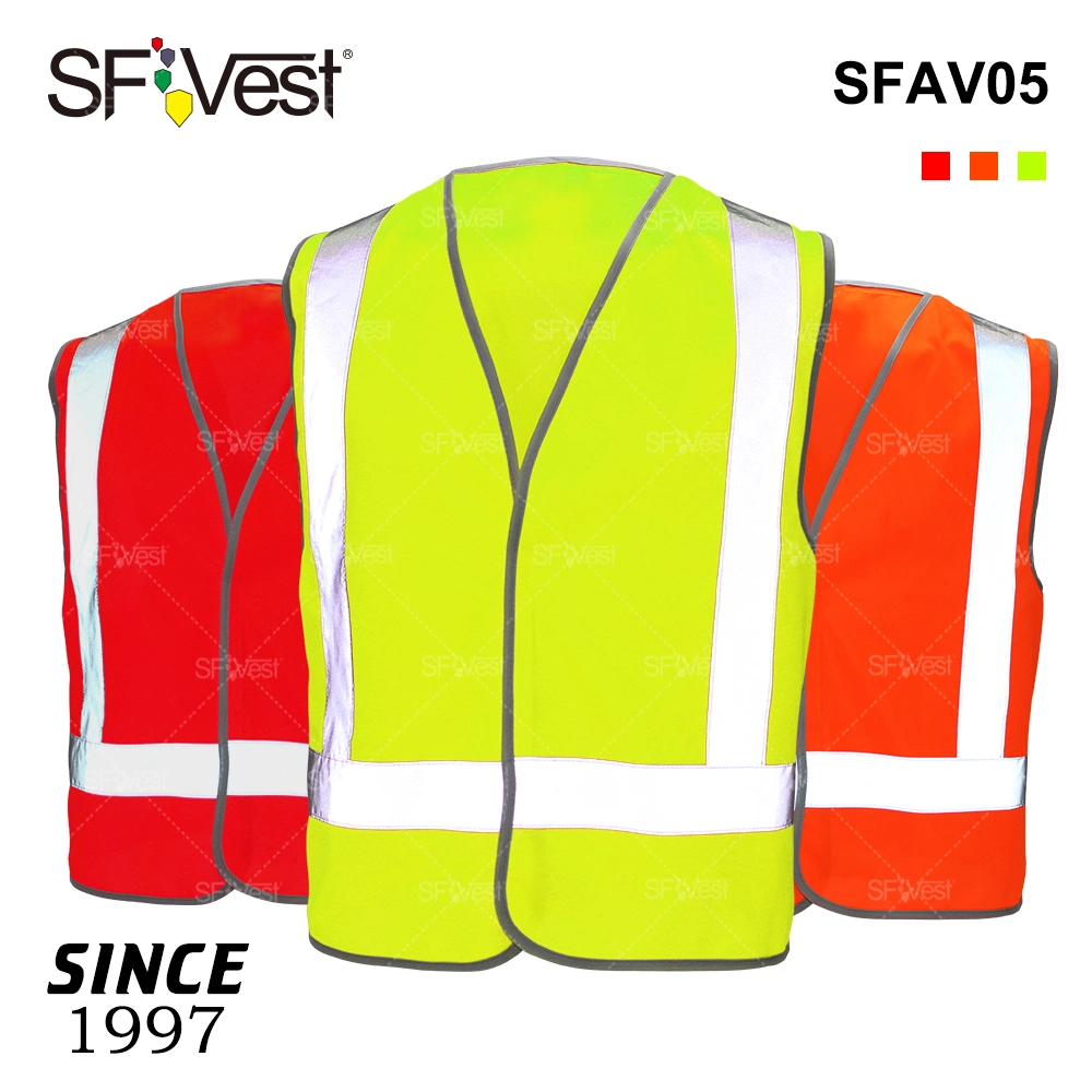 Wholesale/Supplier 100% Polyester Men Safety Protection Warning Reflective Vest