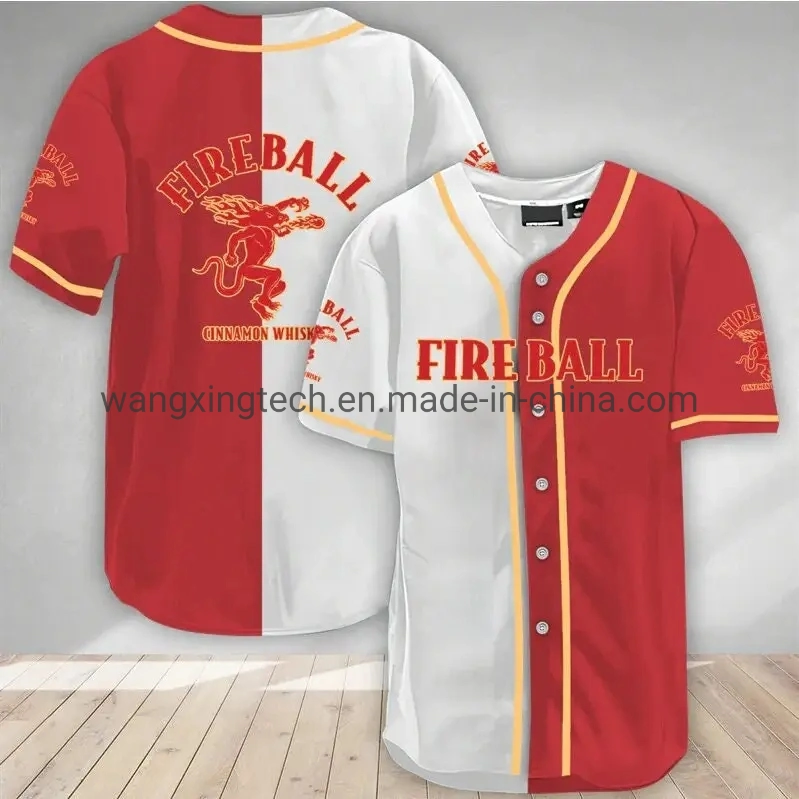 Cheap Sublimated Beige Malibu Rum Beer Party Custom Baseball Jersey