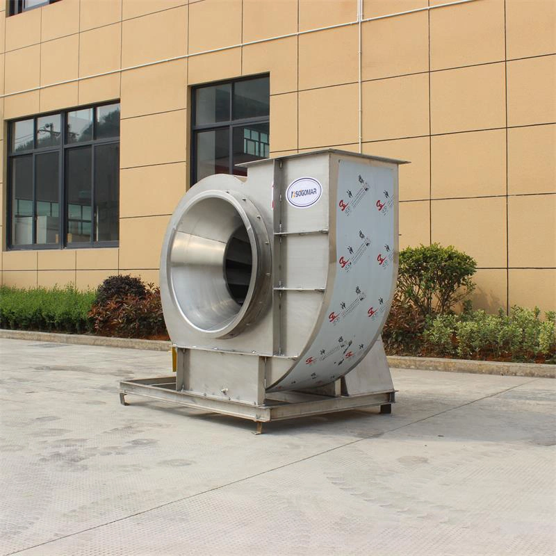 Industrial Fan Blower with Stainless Steel 380VAC High Speed