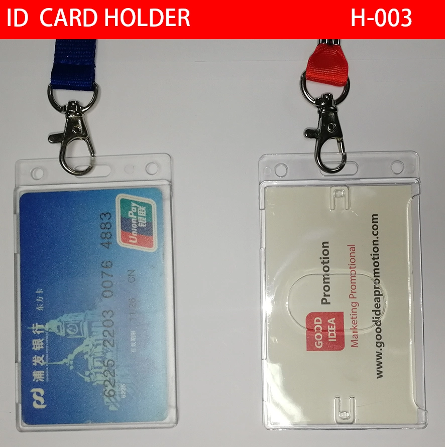 Plastic ID Bank Advertising Worker Name Event Office Promotional Gift Card Holder