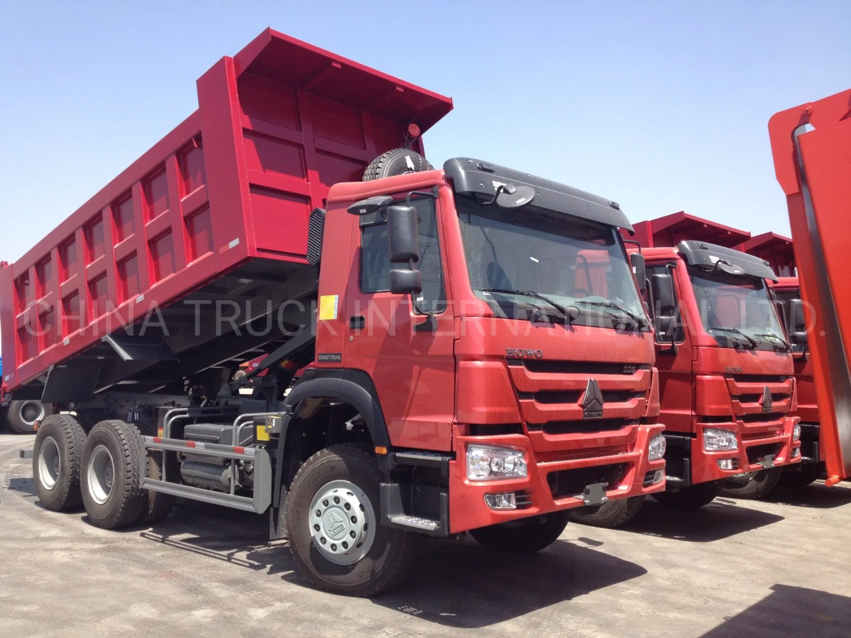 Ethiopia Truck Dump Truck 336/371HP Dumper for Sale