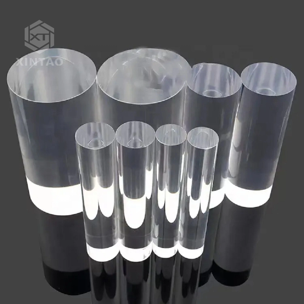 Clear Plastic Rods PMMA Material Transparent Acrylic Rods for Decoration